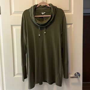 Cable & Gauge 2X olive shirt